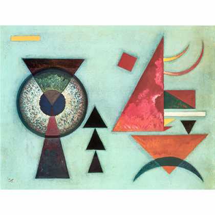 《融和》康定斯基1927年创作绘画赏析
