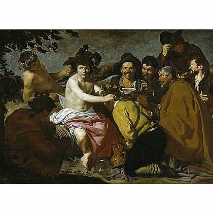 《酒神的胜利》维拉斯奎兹1629年创作绘画赏析