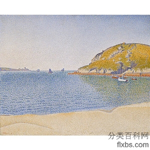 《圣卡斯特港》席涅克1890年创作绘画赏析