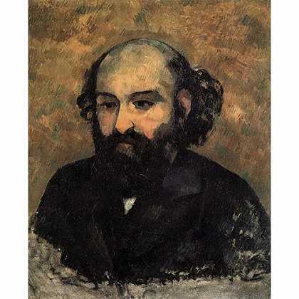 《自画像》塞尚1880年创作绘画赏析