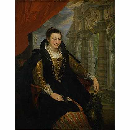 《伊莎贝拉勃兰特肖像》鲁本斯1623年创作绘画赏析