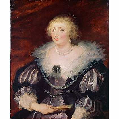 《贵妇人画像》鲁本斯1625年创作绘画赏析