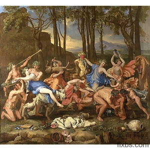 《牧羊神的胜利》普桑1636年创作绘画赏析
