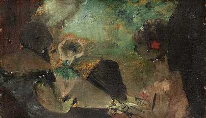埃德加·德加（Edgar Degas）–洛格 高清油画
