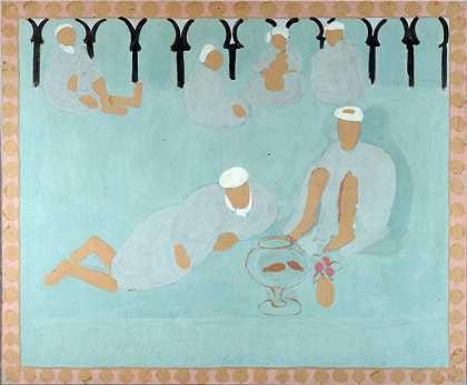 亨利·马蒂斯（Henri Matisse）-阿拉伯咖啡馆