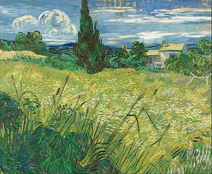 文森特·梵高（Vincent van Gogh）的(绿地)