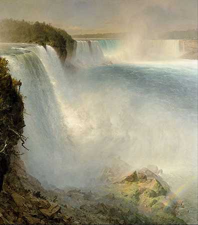 弗雷德里克·埃德温·丘奇 （1826–1900）的(尼亚加拉大瀑布)