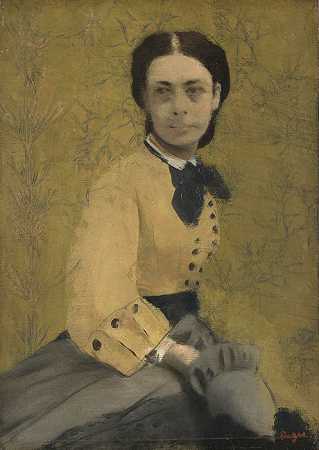 埃德加·德加（Edgar Degas）-公主波琳娜·德·马特尼奇（Palina de Matternich）