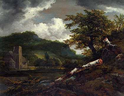 雅各布·范·鲁伊斯黛尔（Jacob van Ruisdael）–建筑被破坏的景观
