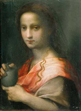 多梅尼科·普利戈（ Domenico Puligo） –抹大拉的马利亚 油画