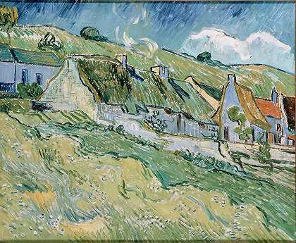 文森特·梵高（Vincent van Gogh）-农舍