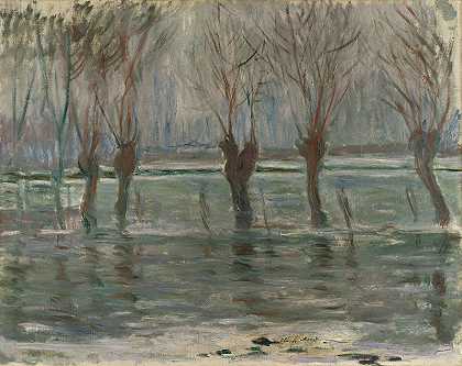 克洛德·莫奈（Claude Monet）-洪水