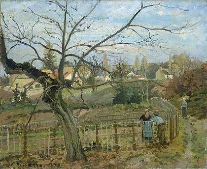 卡米尔·毕沙罗 （ Camille Pissarro）-篱笆