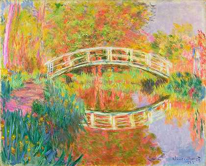 克洛德·莫奈（Claude Monet）–日本人行天桥