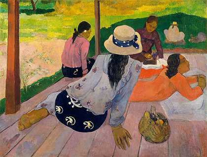 保罗·高更（Paul Gauguin）–西耶斯塔 午睡