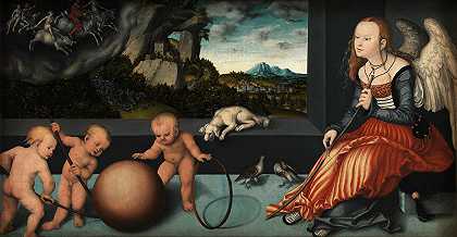 老卢卡斯·克拉纳赫（Lucas Cranach the Elder）（C. 1472-1553）-忧郁油画
