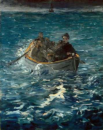 爱德华·马奈（édouard Manet） –亨利·罗什福斯（ Henri Rochefors）逃亡作品