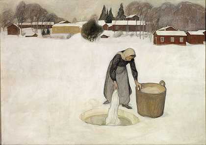 佩卡·哈洛宁(Pekka Halonen）- 冰上洗涤