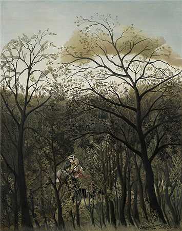 亨利·卢梭-在森林里的集合点 1889