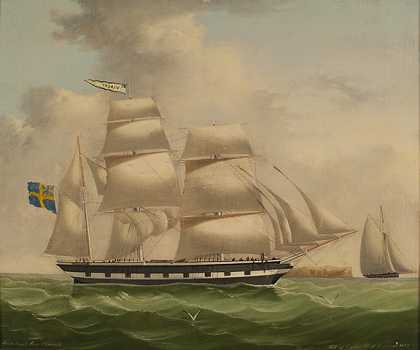 约尔根·达尔（JørgenDahl）的海洋画-1859年作