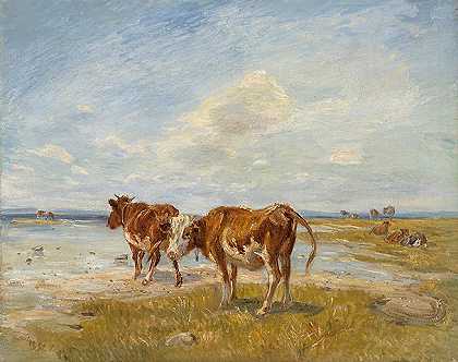 西奥多·菲利普森 （Theodor Philipsen）-luonnos油画
