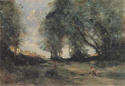 让·巴蒂斯特·卡米尔·柯罗（Jean-Baptiste-Camille Corot）-景观 油画