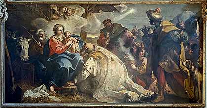 尼古拉·班比尼（NiccolòBambini）-(贤士的崇拜)油画