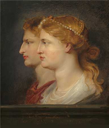 彼得·保罗·鲁本斯（Peter Paul Rubens）–Agrippina和日耳曼油画