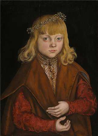 老卢卡斯·克拉纳赫（Lucas Cranach the Elder）-萨克森王子.油画作品