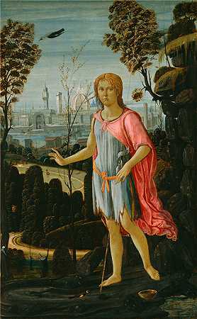 哈科波·德尔·塞拉里奥（Jacopo del Sellaio）-施洗者圣约翰.