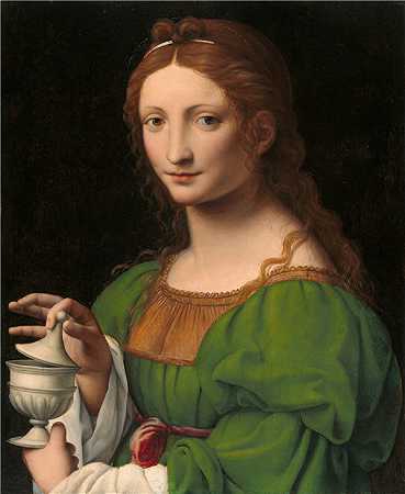 贝纳迪诺·路易尼（Bernardino Luini）-玛格达琳