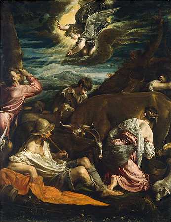 哈科波·巴萨诺（Jacopo Bassano）-牧羊人的报喜