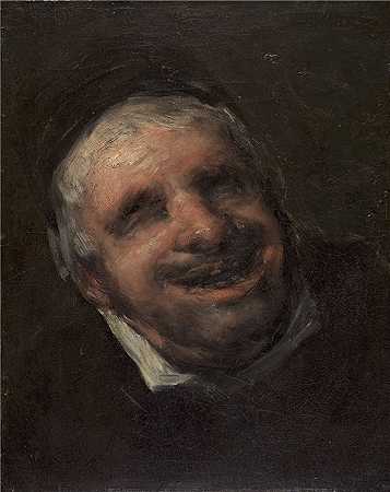 弗朗西斯科·德·戈雅（Francisco de Goya）-埃尔蒂奥·帕克特（EltíoPaquete） 1819年-1820年绘画