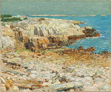 柴尔德·哈萨姆（Childe Hassam）-东北岬角 1901年绘画