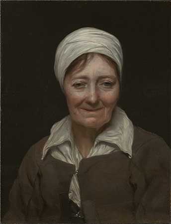 迈克尔·斯威特斯（Michael Sweerts）-女人的头，佛兰芒语，约1654年