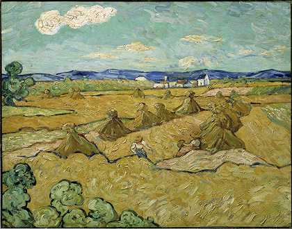 文森特·梵高（ Vincent van Gogh） – Cornshocks油画