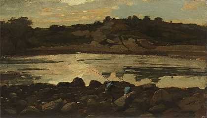 温斯洛·霍默（ Winslow Homer）-马萨诸塞州曼彻斯特龙虾湾
