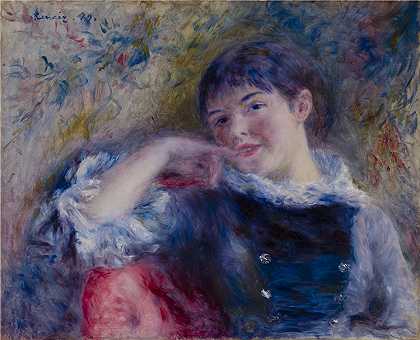 皮埃尔·奥古斯特·雷诺阿（Pierre Auguste Renoir），法国人，1841–1919 年-梦想家油画