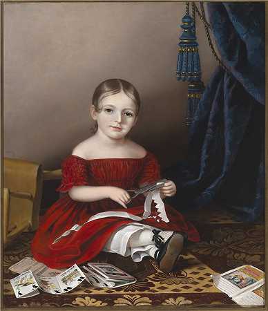 Sarah Miriam Peale-玛丽·莱波德·格里菲斯 (1838 – 1841)油画 美国