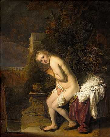 伦勃朗·范·瑞恩 (Rembrandt van Rijn，荷兰 ) 作品 – 苏珊娜 (1636)