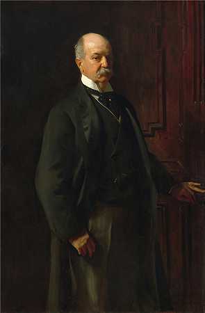 约翰·辛格·萨金特 (John Singer Sargent，美国画家)作品-彼得 AB 维德纳 (1902)