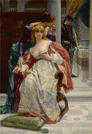 亚历山大·卡巴内尔（Alexandre Cabanel，法国画家）- 拉贝尔·波西亚 (1886)