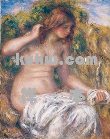 皮埃尔·奥古斯特·雷诺阿（Pierre-Auguste Renoir）-春天的女人