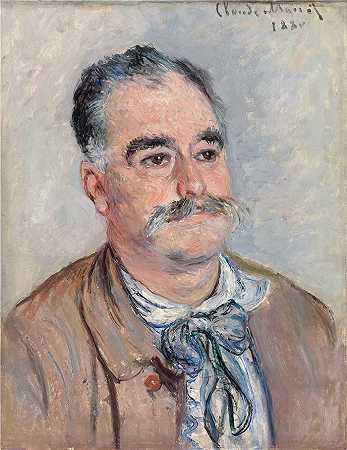 克洛德·莫奈（Claude Monet，法国画家）作品- Coqueret 先生 (父亲) (1880)