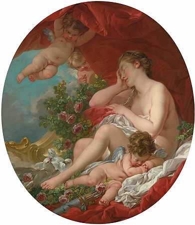 弗朗索瓦·布歇（François Boucher）-金星的沉睡（1754）