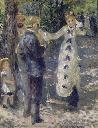 皮埃尔·奥古斯特·雷诺阿（Pierre-Auguste Renoir）-秋千
