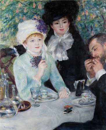 皮埃尔·奥古斯特·雷诺阿（Pierre-Auguste Renoir）-午饭后 (1879)