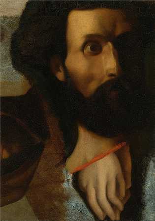 让·奥古斯特·多米尼克·安格尔（Jean Auguste Dominique Ingres，法国画家）-圣约翰的头和手素描为耶稣雷米特圣皮埃尔 Les Clefs Du Paradis
