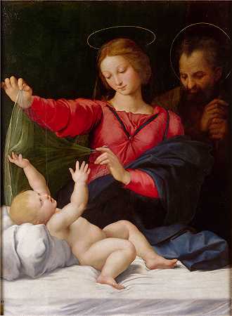 拉斐尔（Raphael，意大利画家）作品-洛雷特圣母