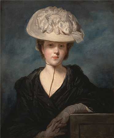 约书亚·雷诺兹（Joshua Reynolds，英国画家）作品-玛丽·希基小姐（1769 年至 1773 年）